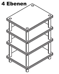 Creaktiv Midi Reference Hifi-Rack