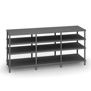 creaktiv_trend3_hifirack_grau Creaktiv Trend 3 Hifi Rack