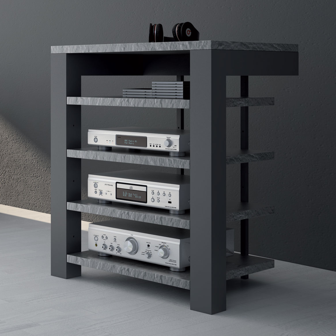 schroersschroers_focus72_hifi-rack_besipielQ2U2oNEvRYTPJ Schroers & Schroers Hifi-TV-Regal Focus 72