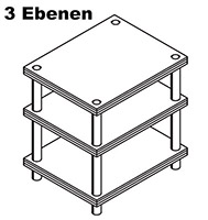 Creaktiv Audio 1 Hifi-Rack