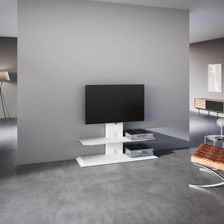 Schroers_Sigma_2_TV_Weiss_001 Schroers & Schroers TV-Stand Sigma TV-2