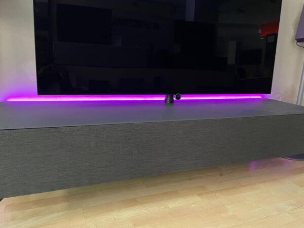 LED-Beleuchtung für Monaco-TV-Möbel indirekt
